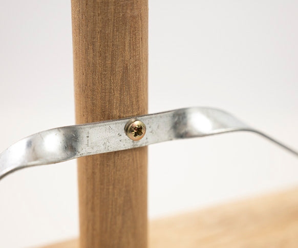 Everyday Wooden Platform Broom With Handle & Stay - Stiff